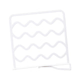 Maxbell Household Closets Shelf Dividers Adjustable for Drawer Cabinet White