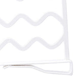 Maxbell Household Closets Shelf Dividers Adjustable for Drawer Cabinet White