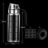 Maxbell Household Empty Oil Bottle Oil Dispenser for Vinegar Small