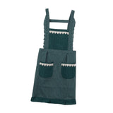 Maxbell Kitchen Apron Gardening Apron with Pockets Barista Apron for Home Green