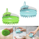 Maxbell Dog Grooming Brush Cat Bath Comb Massaging Remove Loose Undercoat Green