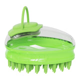 Maxbell Dog Grooming Brush Cat Bath Comb Massaging Remove Loose Undercoat Green