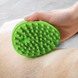 Maxbell Dog Grooming Brush Cat Bath Comb Massaging Remove Loose Undercoat Green