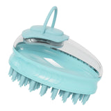 Maxbell Dog Grooming Brush Cat Bath Comb Massaging Remove Loose Undercoat Blue