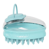 Maxbell Dog Grooming Brush Cat Bath Comb Massaging Remove Loose Undercoat Blue