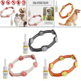 Maxbell Flea and Tick Collar for Cats and Puppies Extendable Adjustable Black