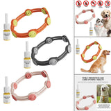 Maxbell Flea and Tick Collar for Cats and Puppies Extendable Adjustable Black