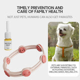 Maxbell Flea and Tick Collar for Cats and Puppies Extendable Adjustable Pink