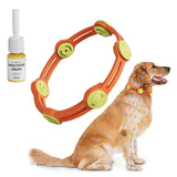 Maxbell Flea and Tick Collar for Cats and Puppies Extendable Adjustable Orange