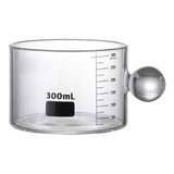 Maxbell Heat Resistant Measuring Cup Beakers Accessories for Party Baking Milk Tea Transparent