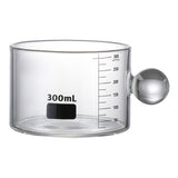 Maxbell Heat Resistant Measuring Cup Beakers Accessories for Party Baking Milk Tea Transparent