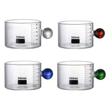 Maxbell Heat Resistant Measuring Cup Beakers Accessories for Party Baking Milk Tea Transparent