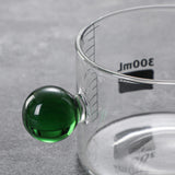 Maxbell Heat Resistant Measuring Cup Beakers Accessories for Party Baking Milk Tea Green