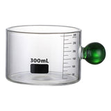 Maxbell Heat Resistant Measuring Cup Beakers Accessories for Party Baking Milk Tea Green