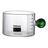 Maxbell Heat Resistant Measuring Cup Beakers Accessories for Party Baking Milk Tea Green