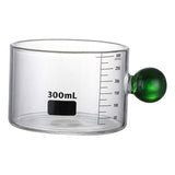 Maxbell Heat Resistant Measuring Cup Beakers Accessories for Party Baking Milk Tea Green