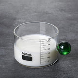 Maxbell Heat Resistant Measuring Cup Beakers Accessories for Party Baking Milk Tea Green