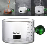 Maxbell Heat Resistant Measuring Cup Beakers Accessories for Party Baking Milk Tea Green