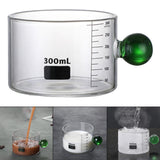 Maxbell Heat Resistant Measuring Cup Beakers Accessories for Party Baking Milk Tea Green