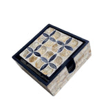 Maxbell Shell Cup Coasters Pad Durable Heat Insulation for Home Party Birthday B