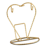 Maxbell Coffee Mug Holder Drain Rack Cup Display Stand for Counter Cabinet Golden