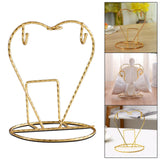 Maxbell Coffee Mug Holder Drain Rack Cup Display Stand for Counter Cabinet Golden