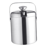 Maxbell Stainless Steel Ice Beer Bucket Beer Wine Cooler Holder for Home BBQ Parties 1300ml with Lid