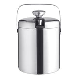Maxbell Stainless Steel Ice Beer Bucket Beer Wine Cooler Holder for Home BBQ Parties 1300ml with Lid