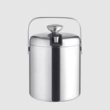 Maxbell Stainless Steel Ice Beer Bucket Beer Wine Cooler Holder for Home BBQ Parties 1300ml with Lid