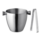 Maxbell Stainless Steel Ice Beer Bucket Beer Wine Cooler Holder for Home BBQ Parties 1500ml with Clip
