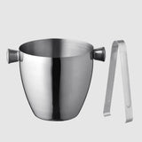 Maxbell Stainless Steel Ice Beer Bucket Beer Wine Cooler Holder for Home BBQ Parties 1500ml with Clip