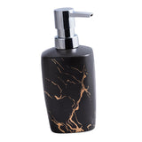 Maxbell Manual Soap Dispenser Stylish Salon Body Wash Dispenser for Home Kitchen Black