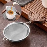 Maxbell Stainless Steel Tea Strainer Filter Tea Interval Diffuser for Kitchen Silver