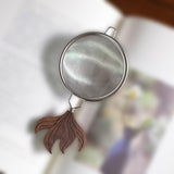 Maxbell Stainless Steel Tea Strainer Filter Tea Interval Diffuser for Kitchen Silver