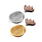 Maxbell Stainless Steel Tea Strainer Filter Tea Interval Diffuser for Kitchen Silver