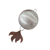Maxbell Stainless Steel Tea Strainer Filter Tea Interval Diffuser for Kitchen Silver