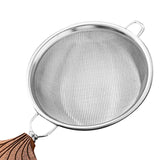 Maxbell Stainless Steel Tea Strainer Filter Tea Interval Diffuser for Kitchen Silver