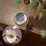 Maxbell Stainless Steel Tea Strainer Filter Tea Interval Diffuser for Kitchen Silver
