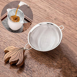 Maxbell Stainless Steel Tea Strainer Filter Tea Interval Diffuser for Kitchen Silver