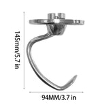 Maxbell Mixer Accessory Durable Structure Stainless Steel for 4.5Qt Pasta paste Hook