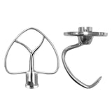 Maxbell Mixer Accessory Durable Structure Stainless Steel for 4.5Qt Pasta paste Hook