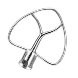 Maxbell Mixer Accessory Durable Structure Stainless Steel for 4.5Qt Pasta Edge beater