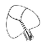 Maxbell Mixer Accessory Durable Structure Stainless Steel for 4.5Qt Pasta Edge beater