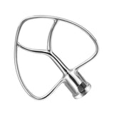 Maxbell Mixer Accessory Durable Structure Stainless Steel for 4.5Qt Pasta Edge beater