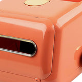 Maxbell Nordic Tissue Box Holder with Spring for Restaurant Dining Table Orange