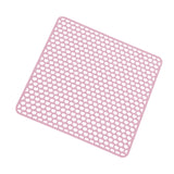 Maxbell Heat Resistant Non Slip Drying Mat Anti Scalding Mat for Kitchen Pink