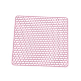 Maxbell Heat Resistant Non Slip Drying Mat Anti Scalding Mat for Kitchen Pink