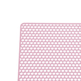 Maxbell Heat Resistant Non Slip Drying Mat Anti Scalding Mat for Kitchen Pink