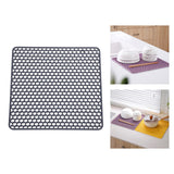 Maxbell Heat Resistant Non Slip Drying Mat Anti Scalding Mat for Kitchen Gray