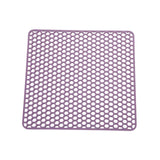 Maxbell Heat Resistant Non Slip Drying Mat Anti Scalding Mat for Kitchen Purple